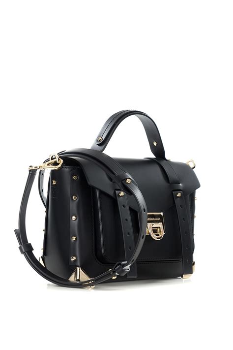 torebka michael kors manhattan|michael kors leather satchel.